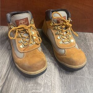 Timberland Brown Knit Boots